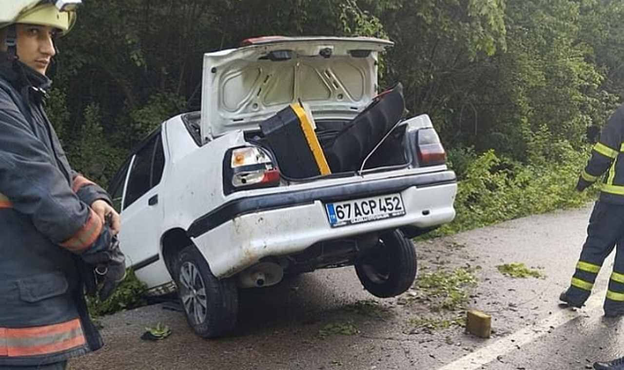 Zonguldak-Ankara Karayolunda Trafik Kazası: İki Yaralı
