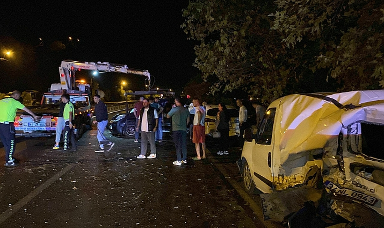 Ereğli'de trafik kazası 1 yaralı!