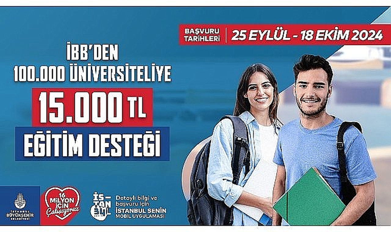 Ekrem İmamoğlu İBB'nin üniversiteli öğrencilere verdiği 'Genç Üniversiteli Eğitim Desteğine" bugün başvurular başladı…