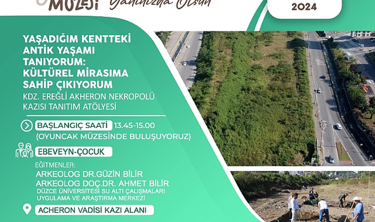 Kent Belleği Kazı Tanıtım Atölyesi Akheron Vadisinde Yapılacak