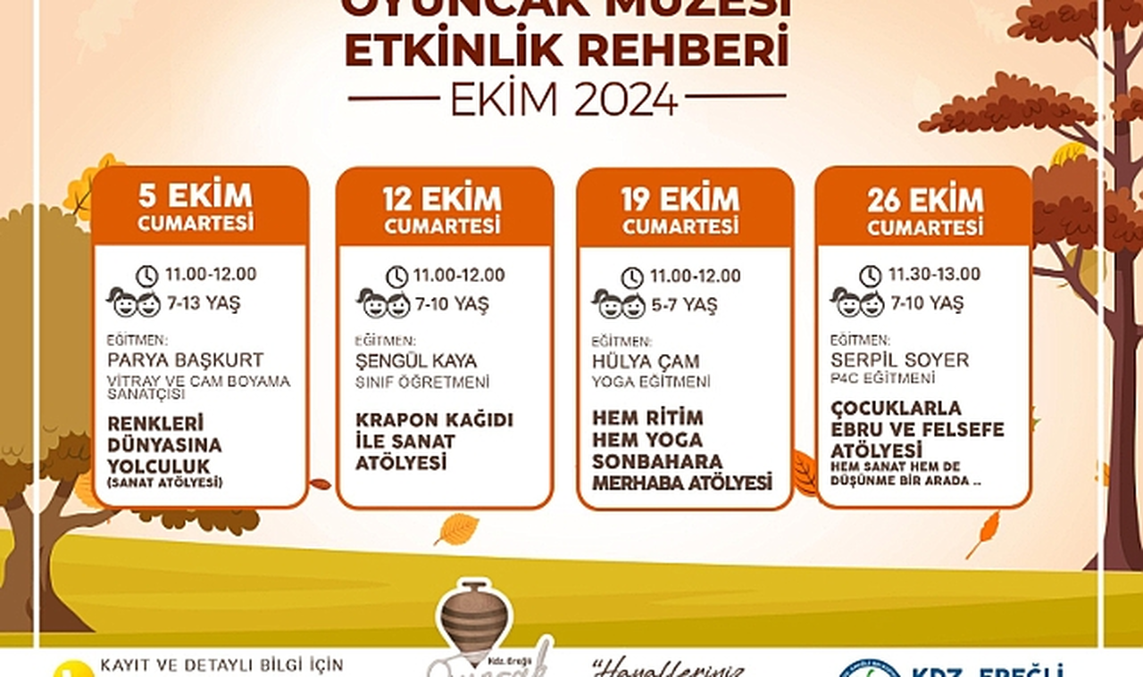 Oyuncak Müzesi Ekim Ayı Atölye Programı Açıklandı