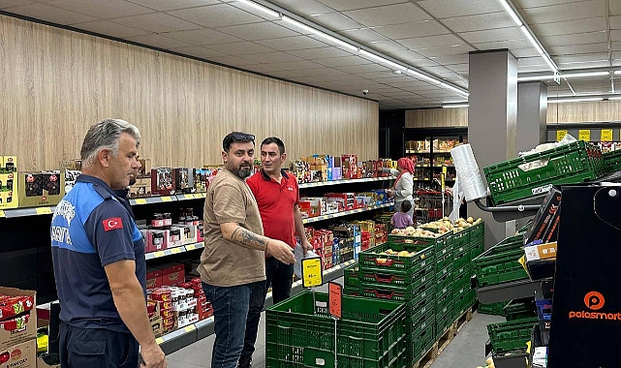 Büyükşehirden 19 İlçede Marketlere Sıkı Denetim