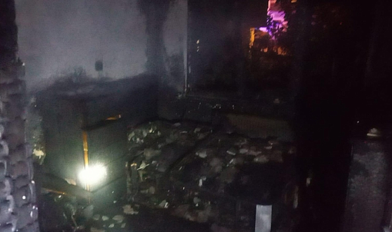 Çaycuma'da yangın paniğe neden oldu, bir kişi hastaneye kaldırıldı