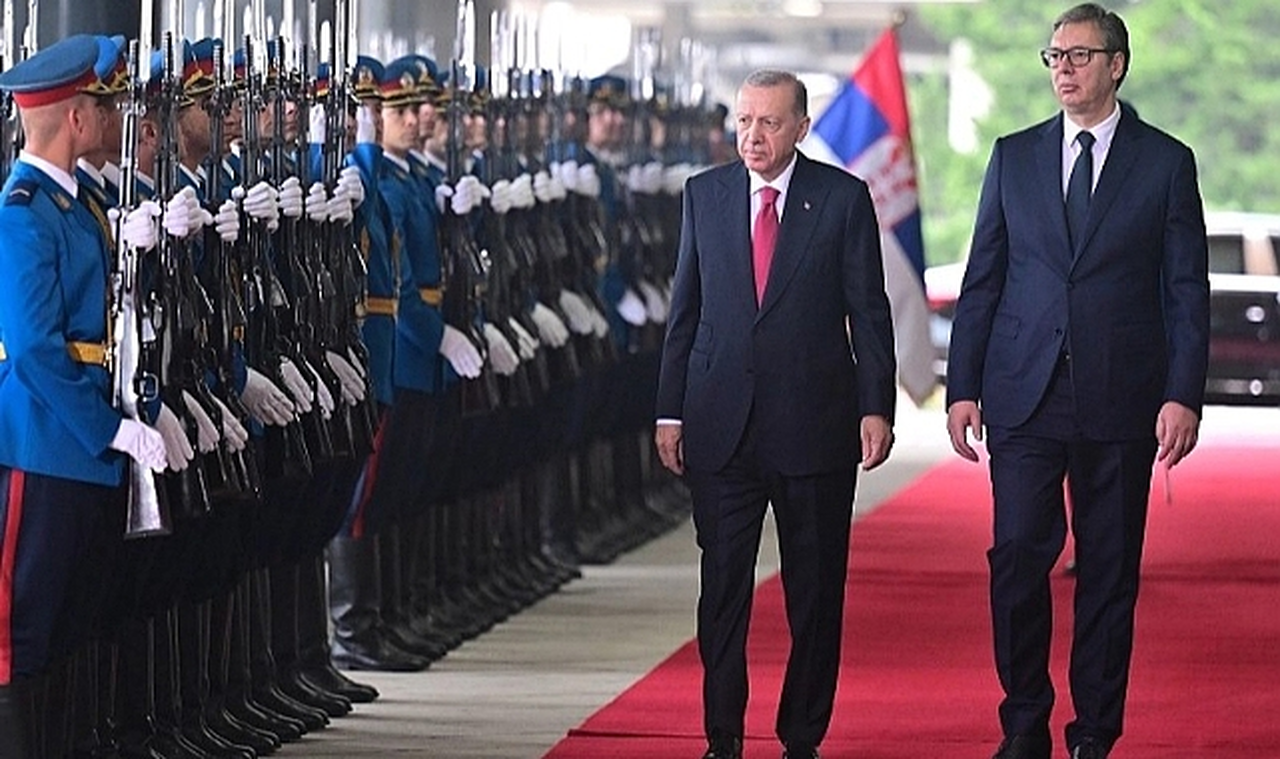 Cumhurbaşkanı Erdoğan, Sırbistan Cumhurbaşkanı Vucic ile Bir Araya Geldi