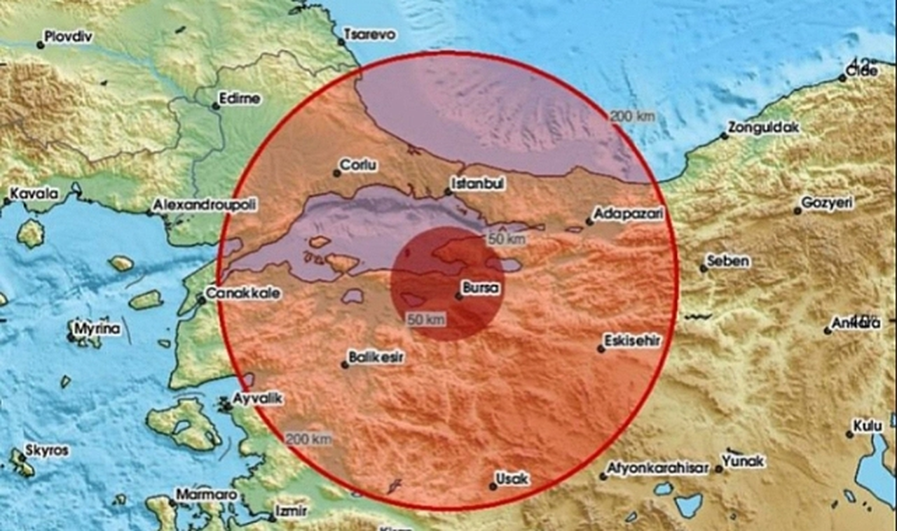 "Marmara İçin 7.8 Büyüklüğünde Deprem Uyarısı: Bursa İçin Yüksek Risk!"