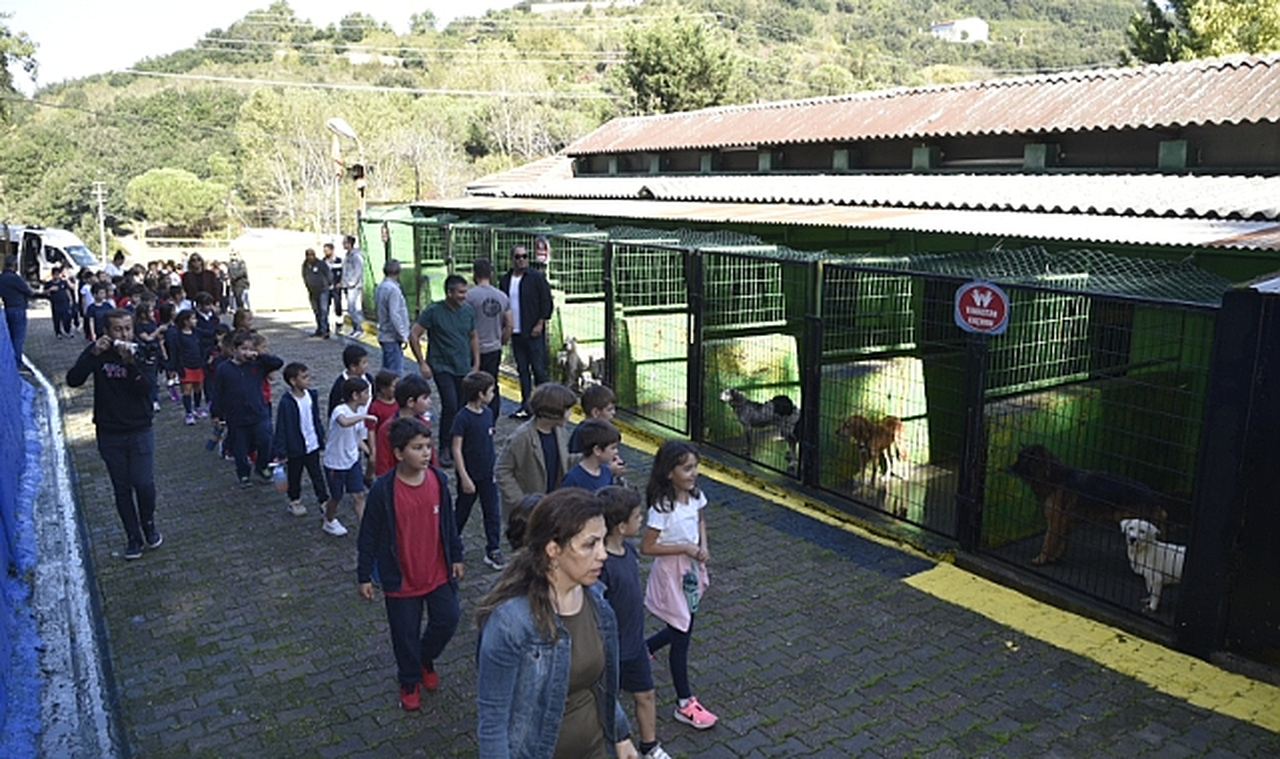 Miniklerden Sevimli Dostlara Ziyaret