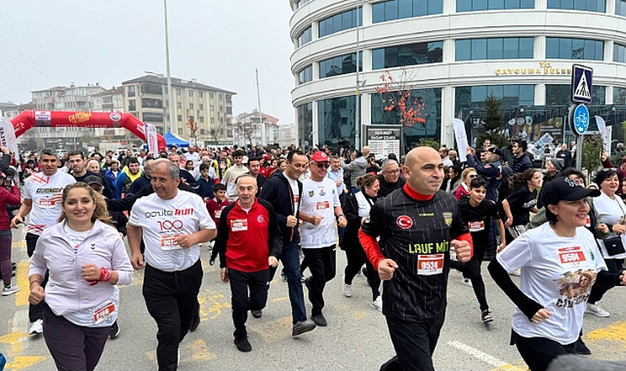 Çaycuma koşusunda şampiyon Etiyopyalı RegAsa