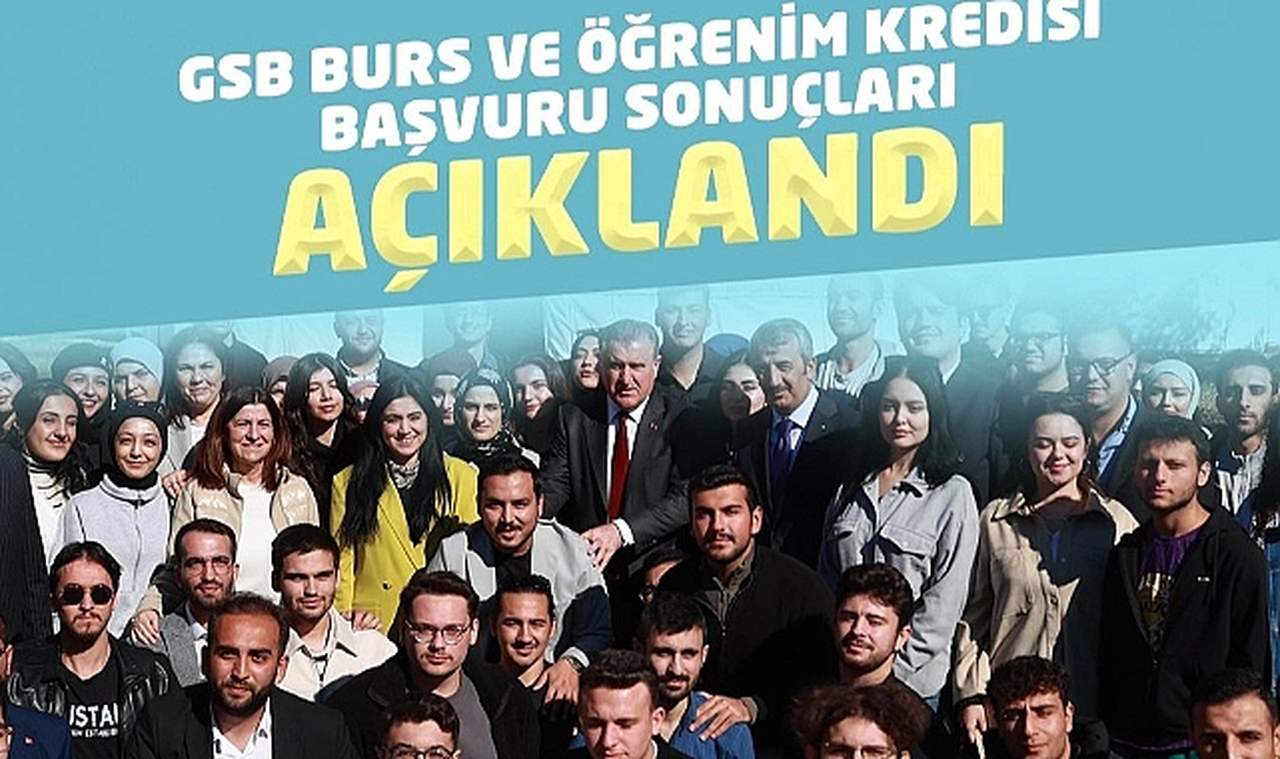 GSB Burs ve Öğrenim Kredisi Sonuçları Duyuruldu