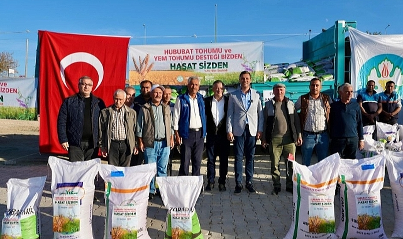 Manisa'da Üreticilere 564 Ton Tohum Desteği Sağlandı