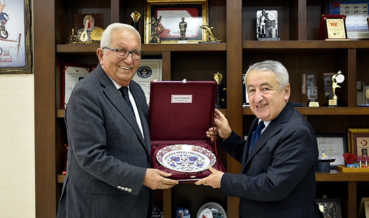Metin Ataç Paşa Ve Sarıkamış Heyeti, Başkan Posbıyık’ı Ziyaret Etti