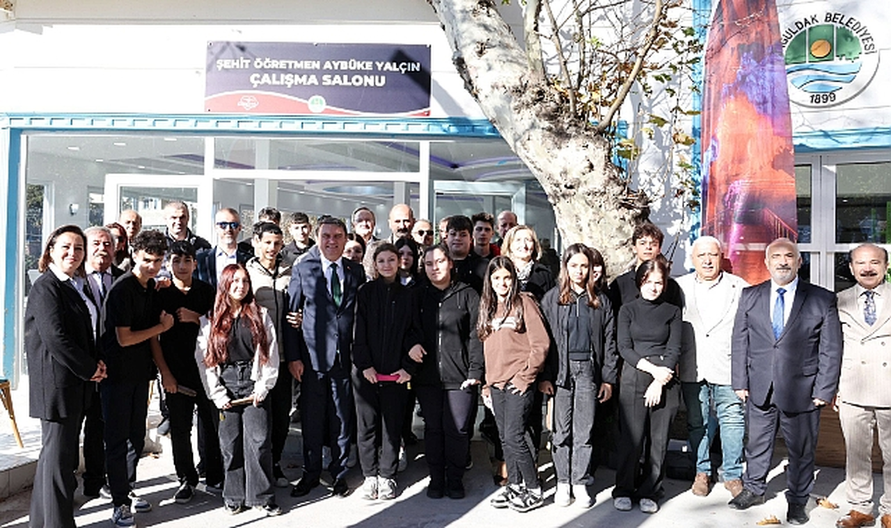 Şehit Öğretmen Aybüke Yalçın Çalışma Salonu'nun açılışı gerçekleştirildi