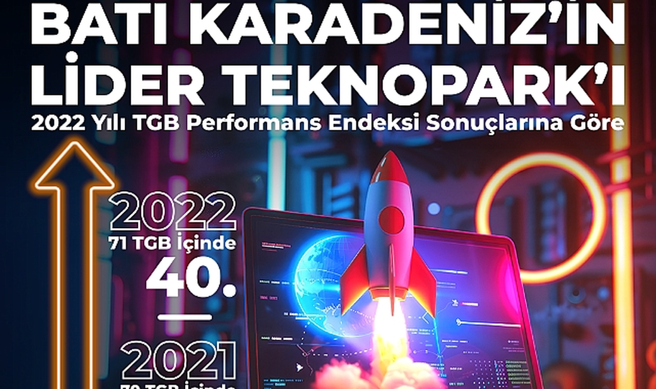 TGB Performans Endeksi 2022 Yılı Sonuçlarına Göre Batı Karadeniz Bölgesinin Lideri: Zonguldak Teknopark