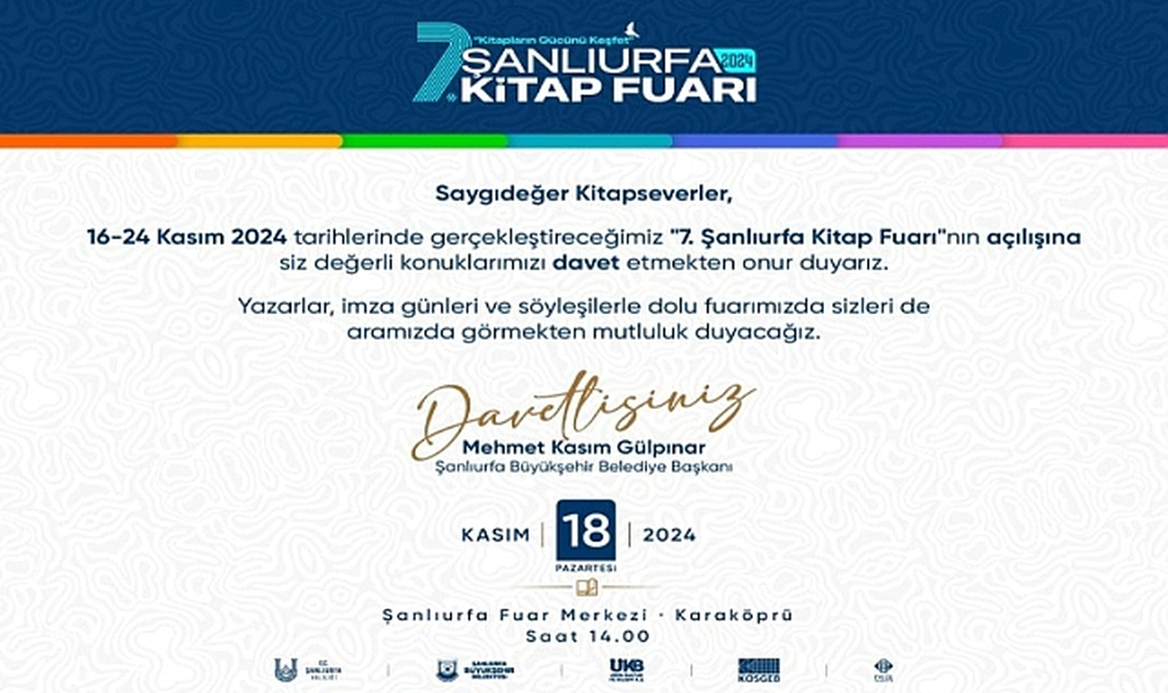 Ünlü Yazar ve Şairler Kitap Fuarında Buluşacak