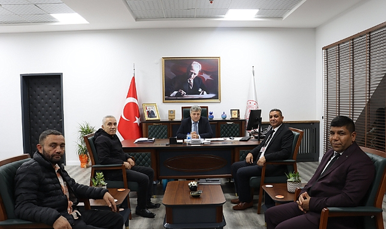 Zonguldak İl Millî Eğitim Müdürü Osman Bozkan’a Roman Derneklerinden Ziyaret