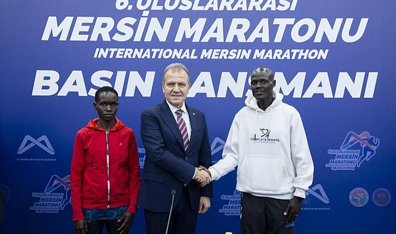 Başkan Seçer, 6. Uluslararası Mersin Maratonu'nun Basın Lansmanını Gerçekleştirdi