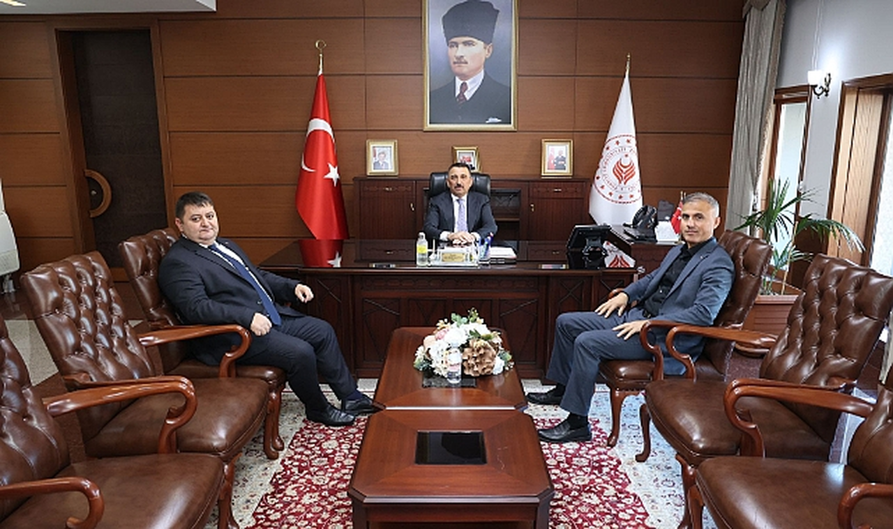 Vali Hacıbektaşoğlu'na ziyaret
