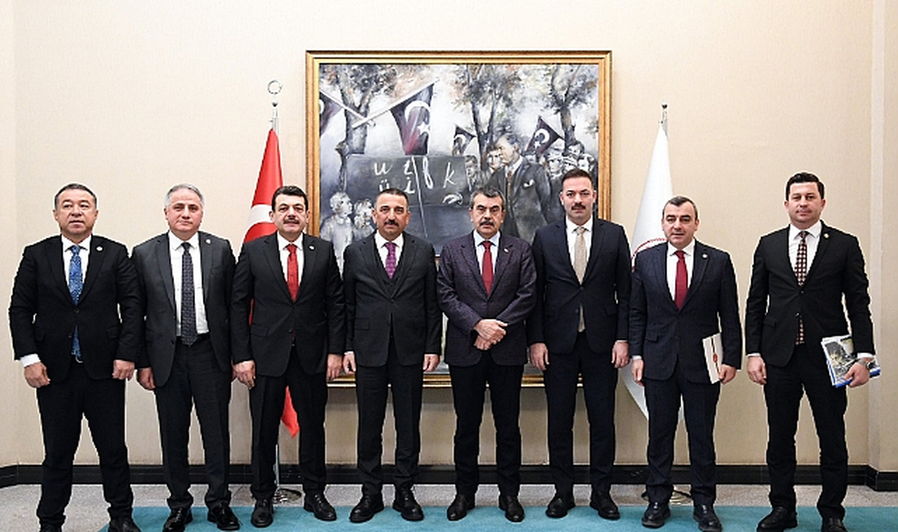 Zonguldak Heyetinden Milli Eğitim Bakanı Yusuf Tekin’e Ziyaret
