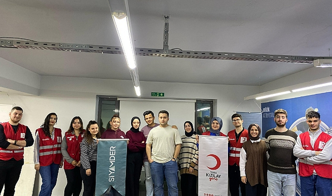Genç Kızılay Zonguldak ve SİYAMDER'den atölye