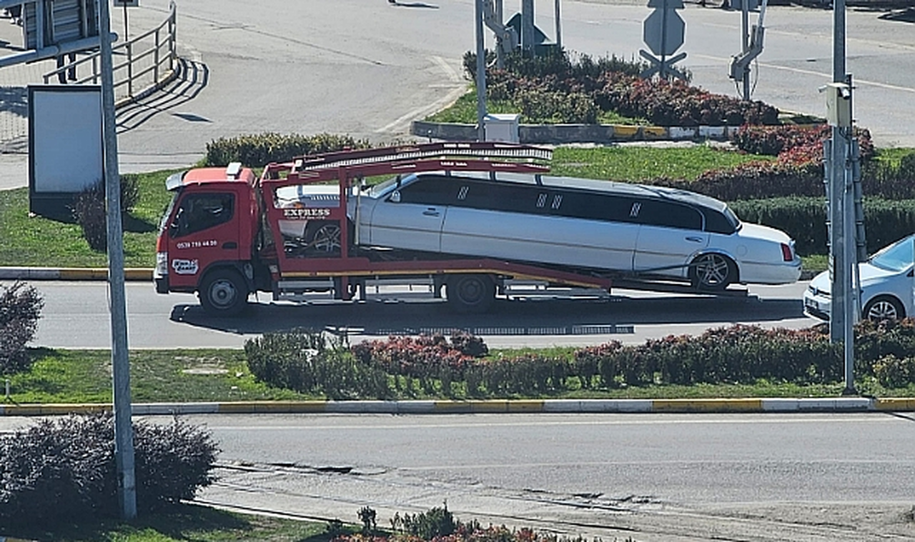 Zonguldak sokaklarında limuzin şaşkınlığı