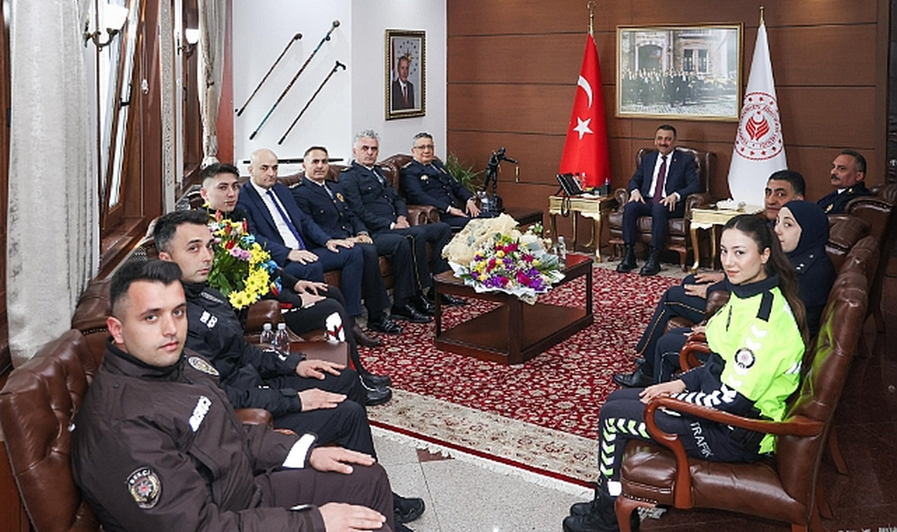 Vali Hacıbektaşoğlu, Polis Teşkilatının 180. Yılını Kutladı