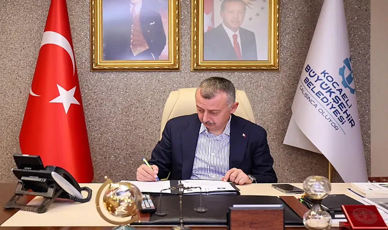 Kocaeli ile Gazze arasında kardeş şehir protokolünü imzalaNdı