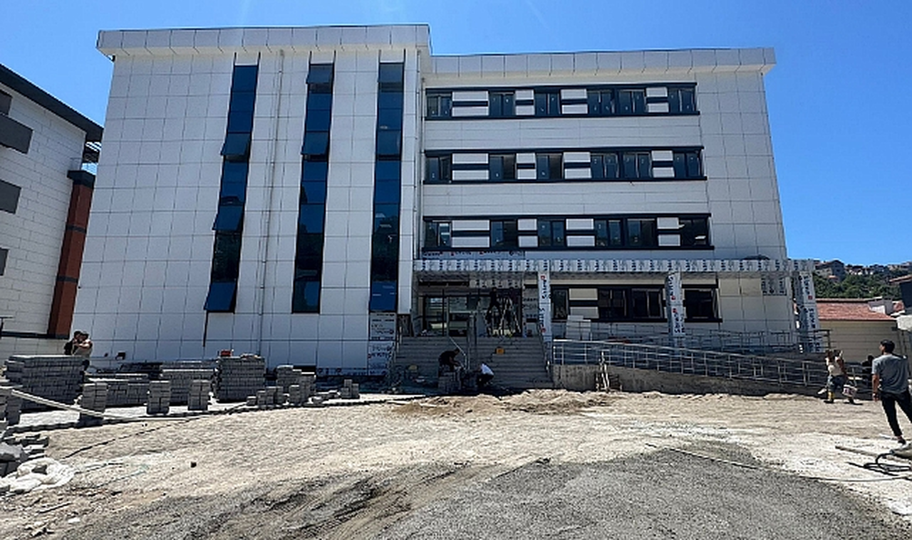 Zonguldak'ta SGK Hizmet Binası inşaatında sona gelindi