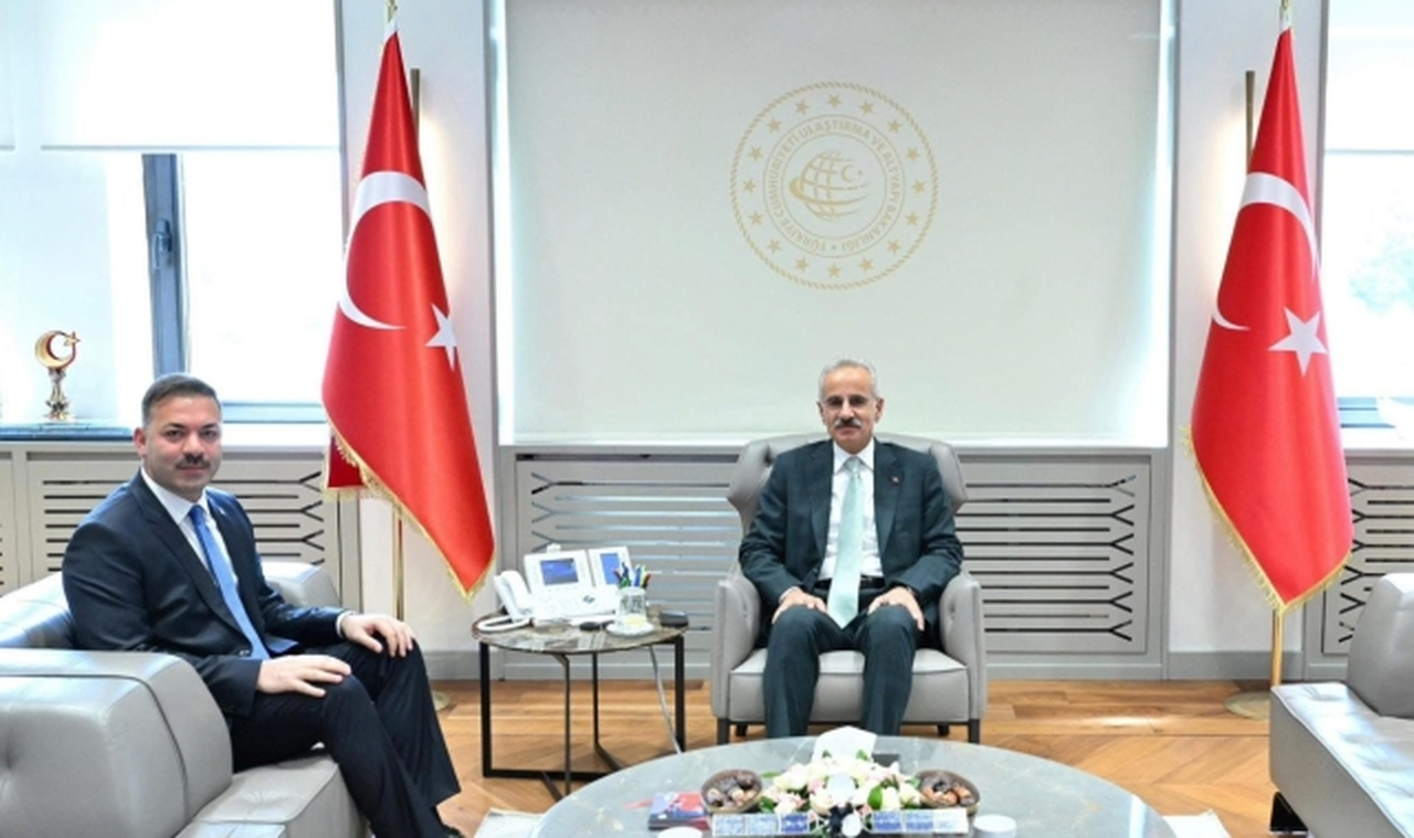 AK Parti İl Başkanı Çağlayan'dan Bakan Uraloğlu'na ziyaret