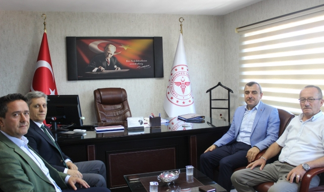 Çolakoğlu'ndan İl Sağlık Müdürü Gün'e ziyaret
