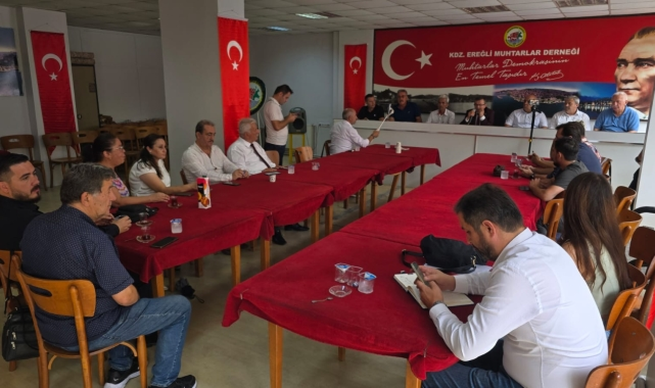 Muhtarlardan Basına Kahvaltılı Mesaj: "Kavga Değil, Hizmet İçin Birlikteyiz"