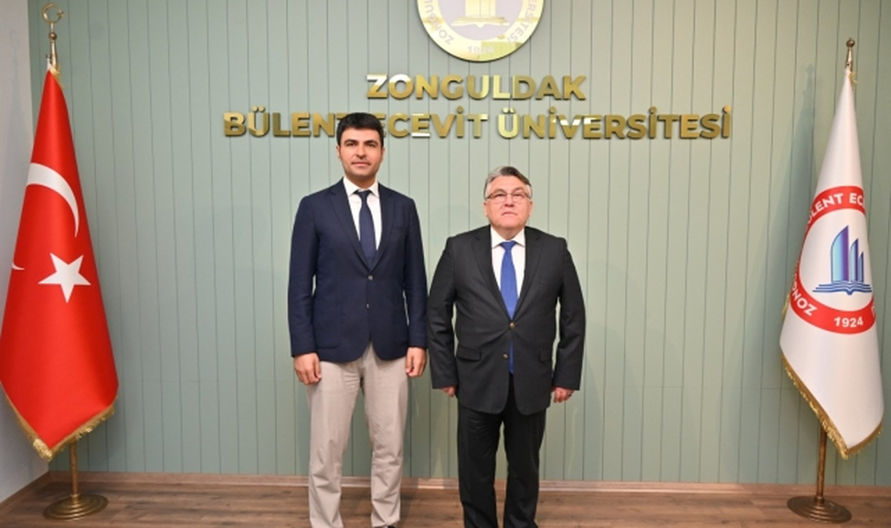 BEUN Rektörü Özölçer, Bölge Müdürü Yeğin'i kabul etti
