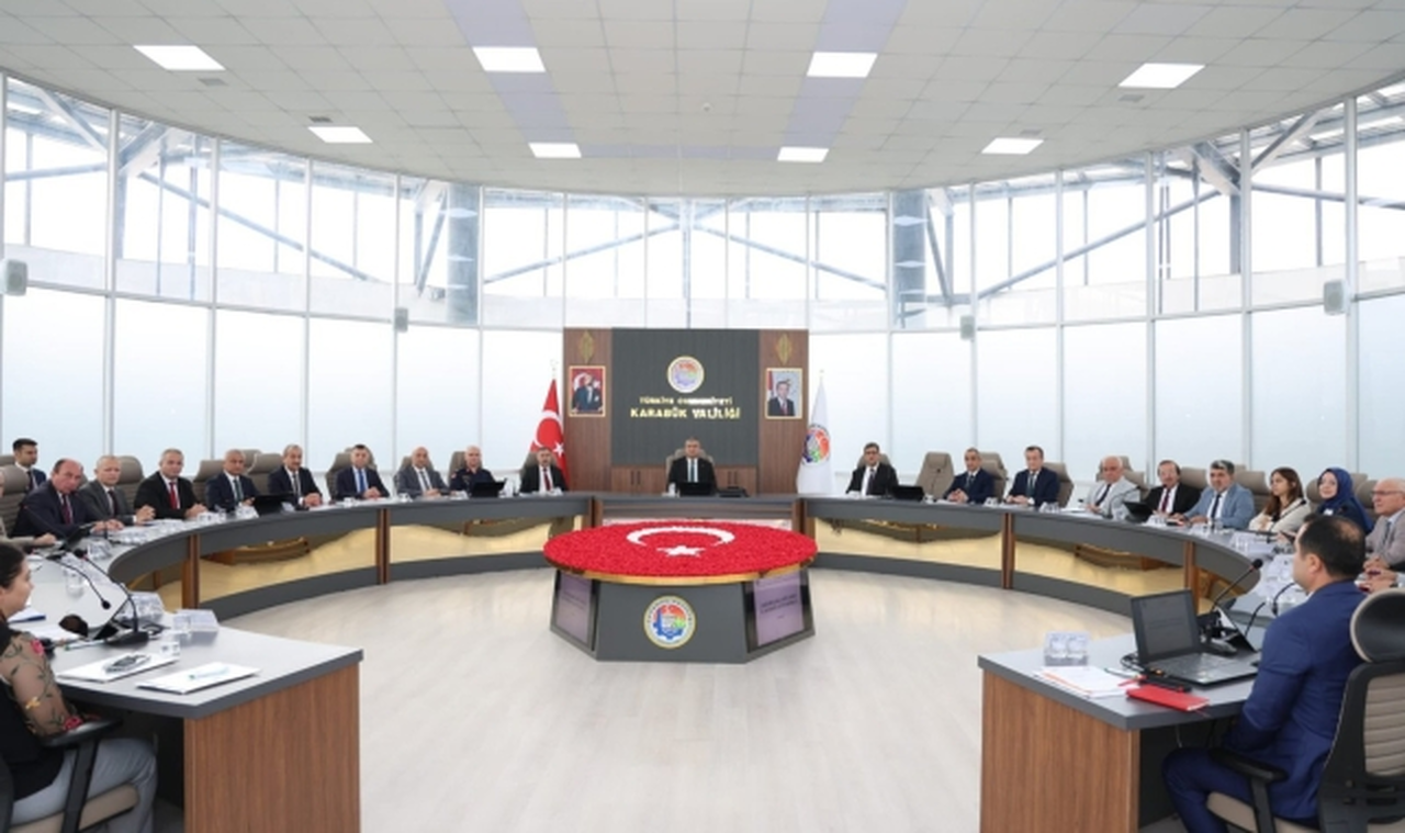 Karabük'te Bağımlılıkla Mücadele İl Koordinasyon Kurulu toplandı