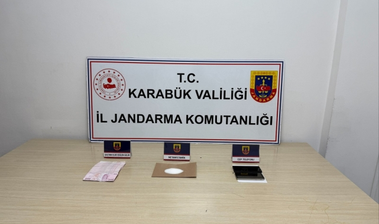 Karabük'te uyuşturucu operasyonu: 1 gözaltı