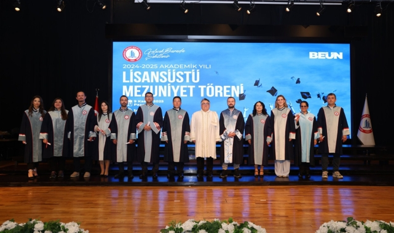BEUN'da 2024–2025 Akademik Yılı Lisansüstü Mezuniyet Töreni Coşkusu