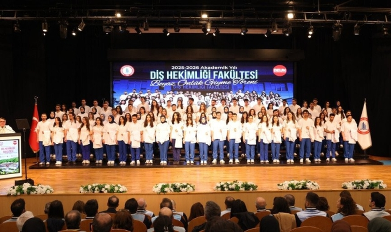BEUN'da geleceğin diş hekimleri beyaz önlüklerini giydi