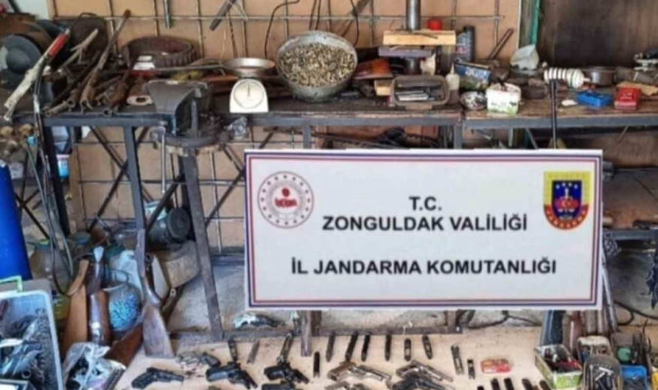 Çaycuma'daki Silah İmalathanesi Operasyonunda 2 Tutuklama