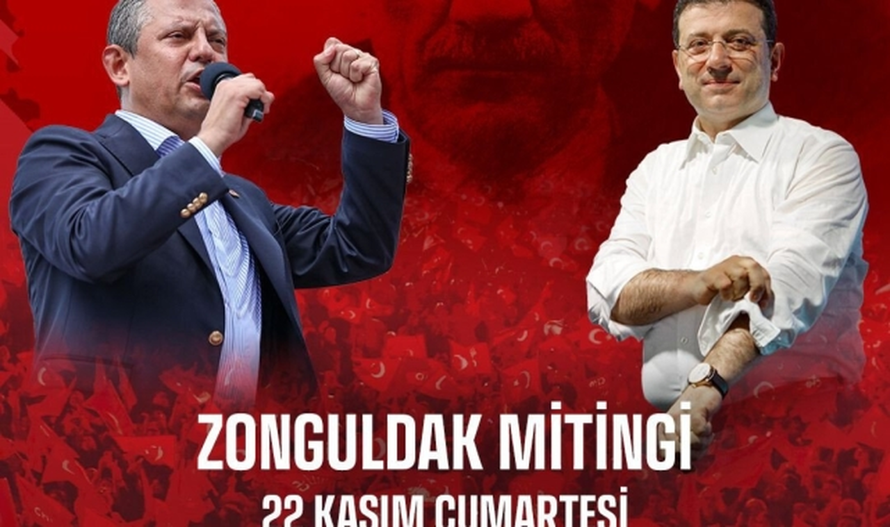 CHP Lideri Özgür Özel 22 Kasım'da Zonguldak'ta Halkla Buluşacak