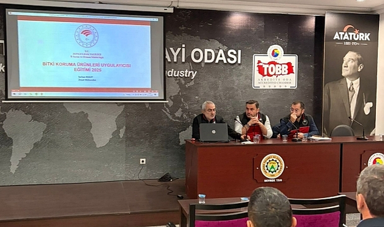 Devrek'te kahverengi kokarcayla mücadele eğitimi