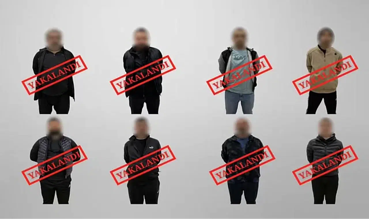 Gürcistan'da yakalanan 8 firari Türkiye'ye iade edildi