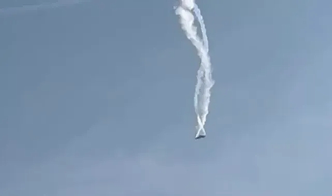 TSK'ya Ait Kargo Uçağı Gürcistan'da Düştü