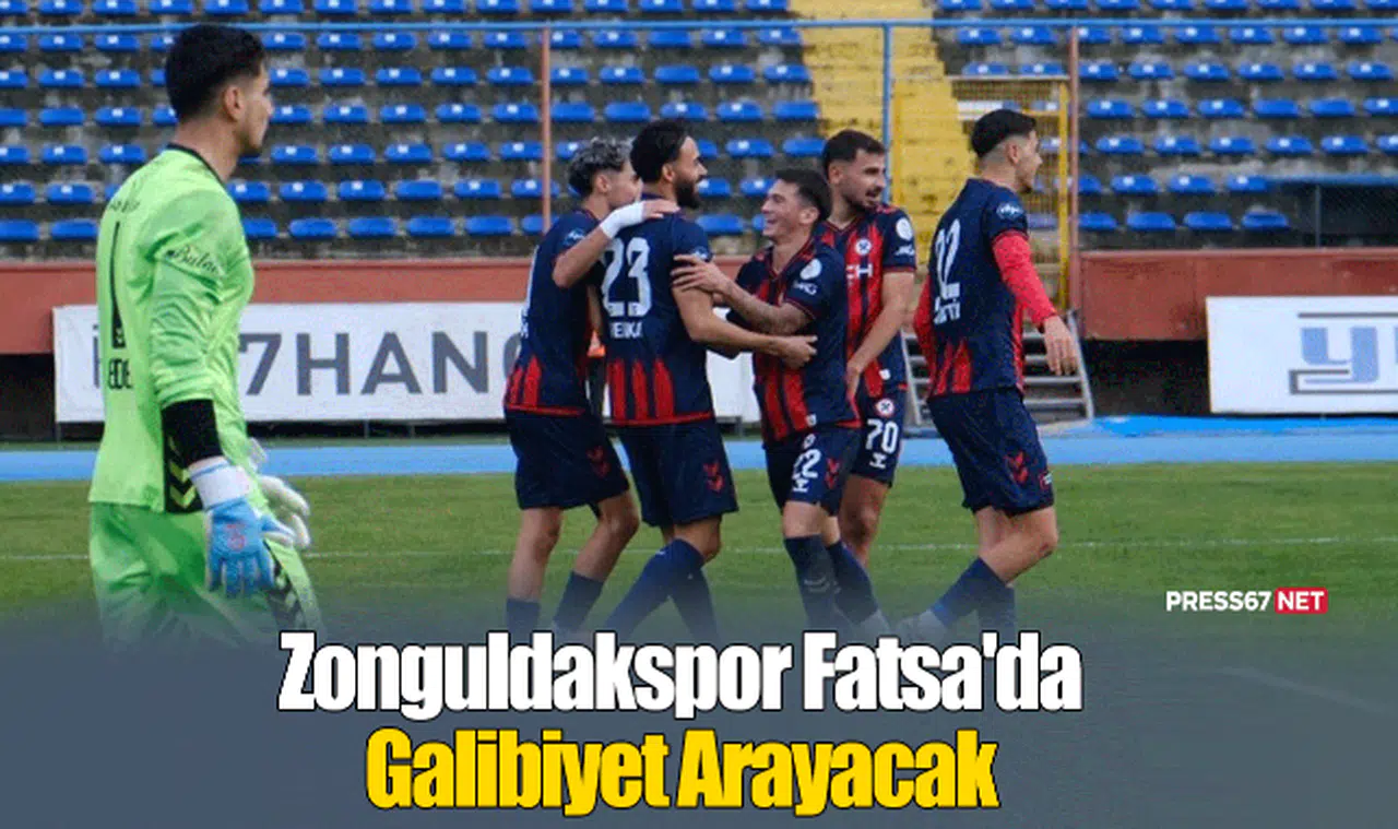 Zonguldakspor Fatsa'da Galibiyet Arayacak