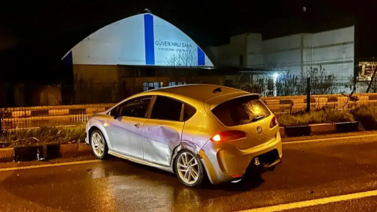 Bartın’da gece yarısı üç ayrı noktada kaza meydana geldi