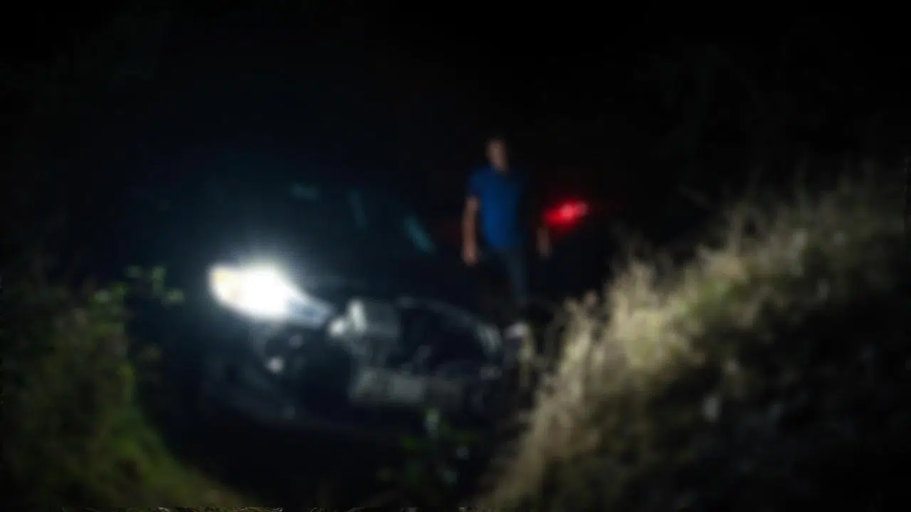 Ereğli’de alkollü sürücünün otomobili şarampole uçtu