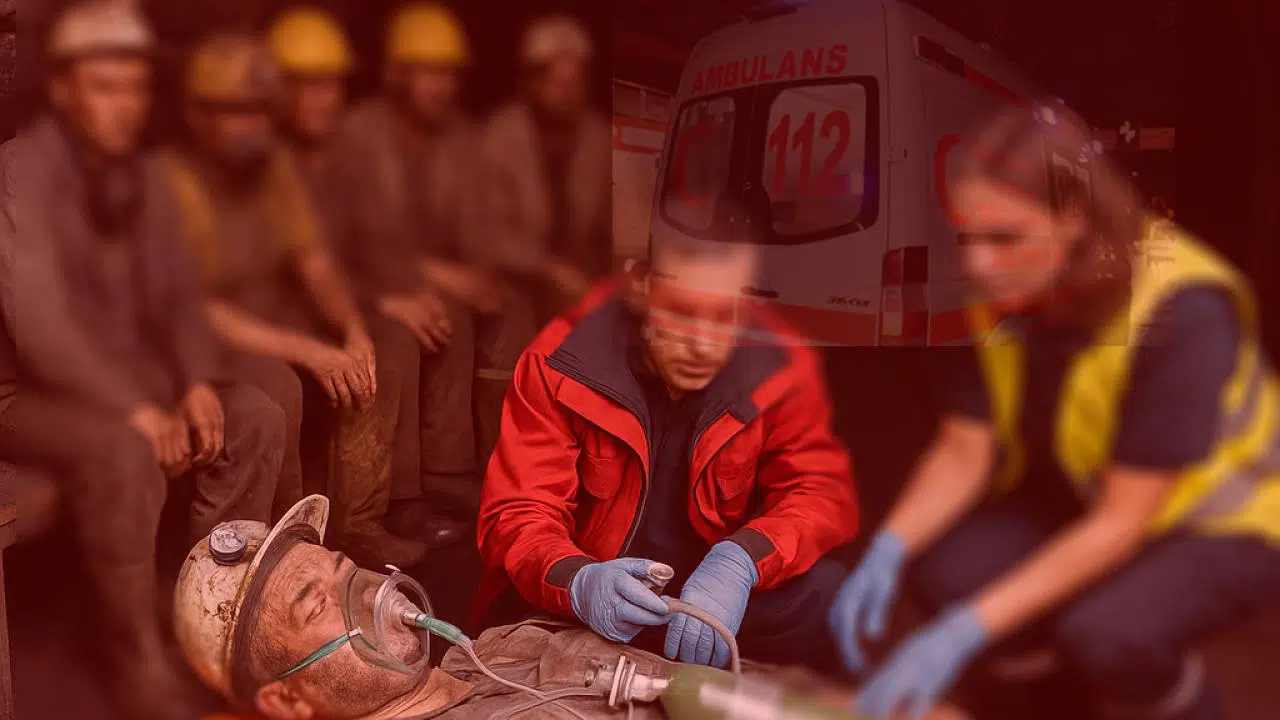 Maden ocağında karbonmonoksit zehirlenmesi: 7 işçi hastaneye kaldırıldı