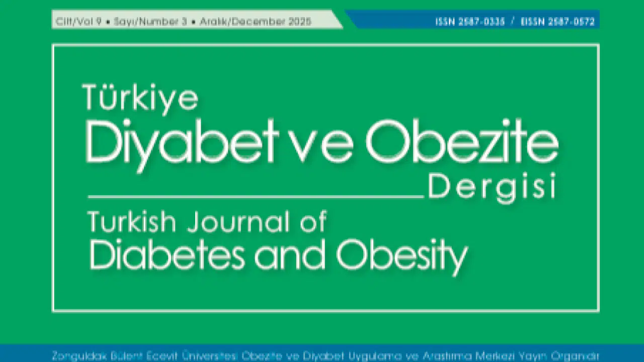 Türkiye Diyabet ve Obezite Dergisi’nin 2025 Aralık Sayısı Yayımlandı