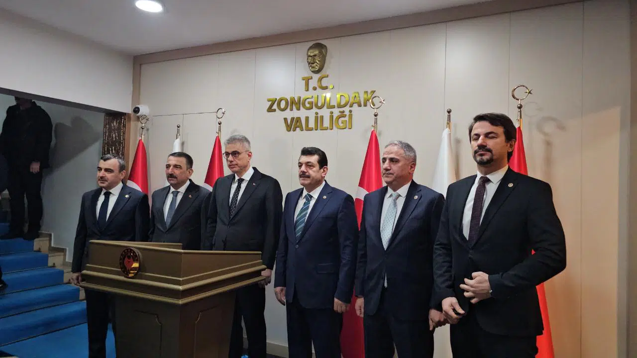 Bakan Memişoğlu Zonguldak'ta