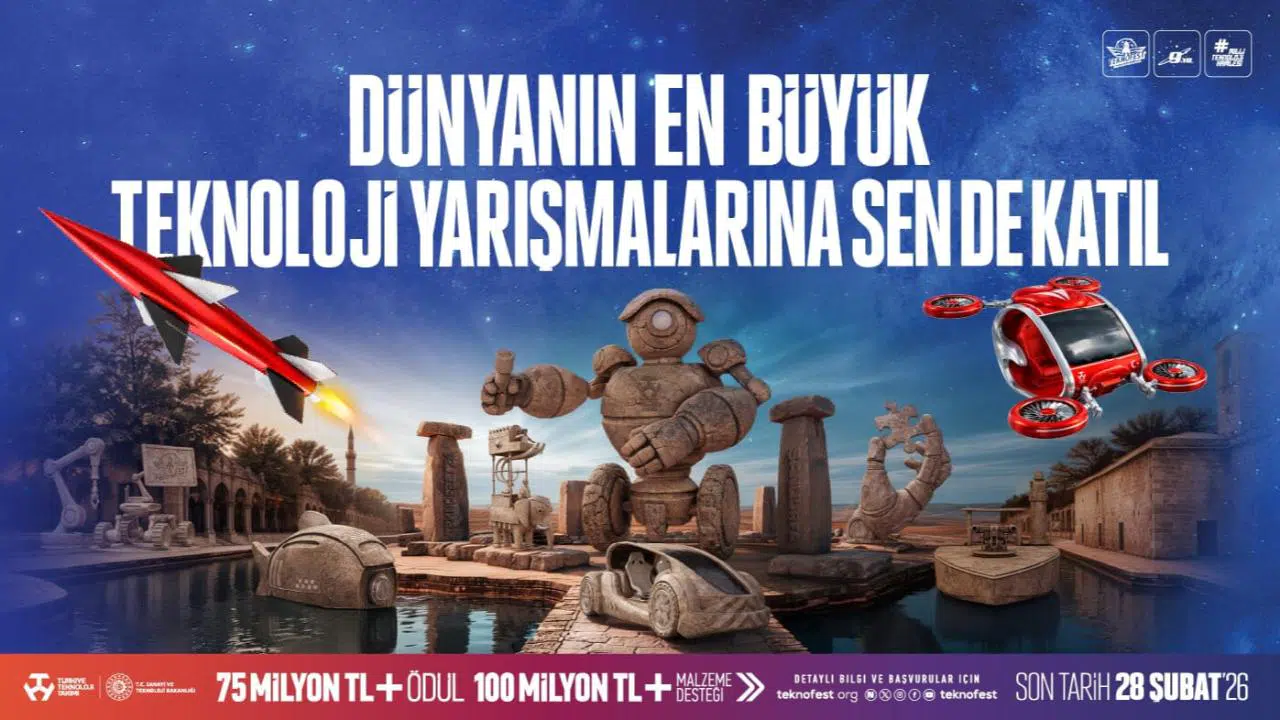 TEKNOFEST 2026 Teknoloji Yarışmalarına Başvurular Devam Ediyor