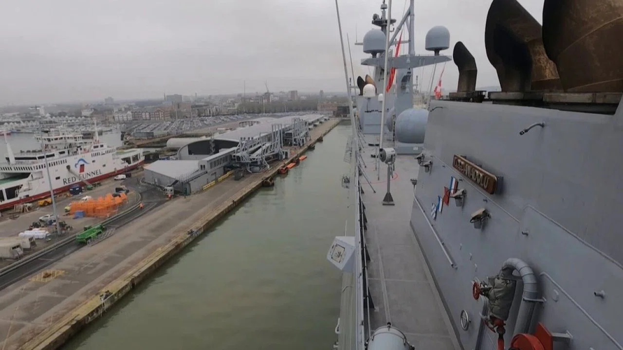 Anadolu Türk Deniz Görev Kuvveti dönüş yolunda