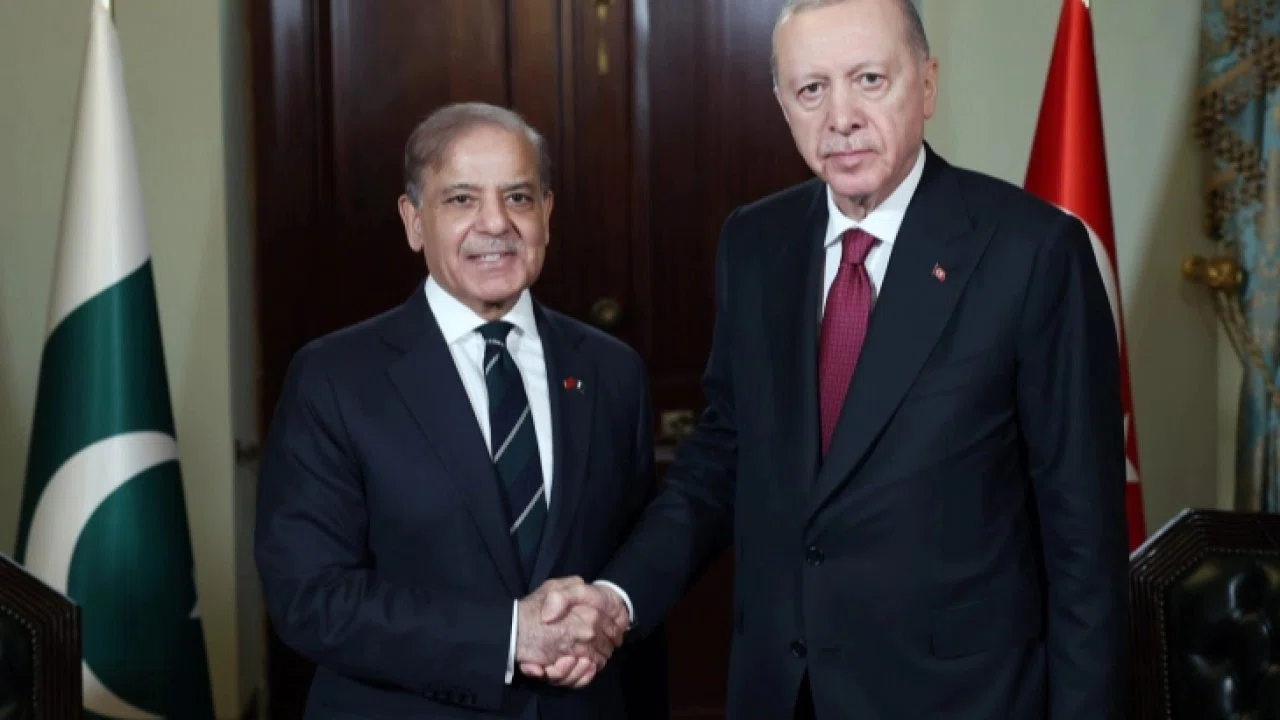 Cumhurbaşkanı Erdoğan, Şahbaz Şerif'le görüştü.. Erdoğan'ın barış diplomasisi sürüyor