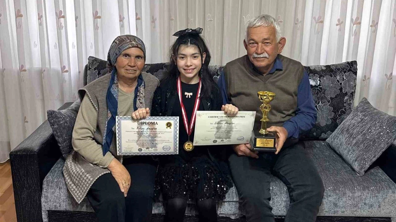 Manisalı minik piyanistten uluslararası başarı