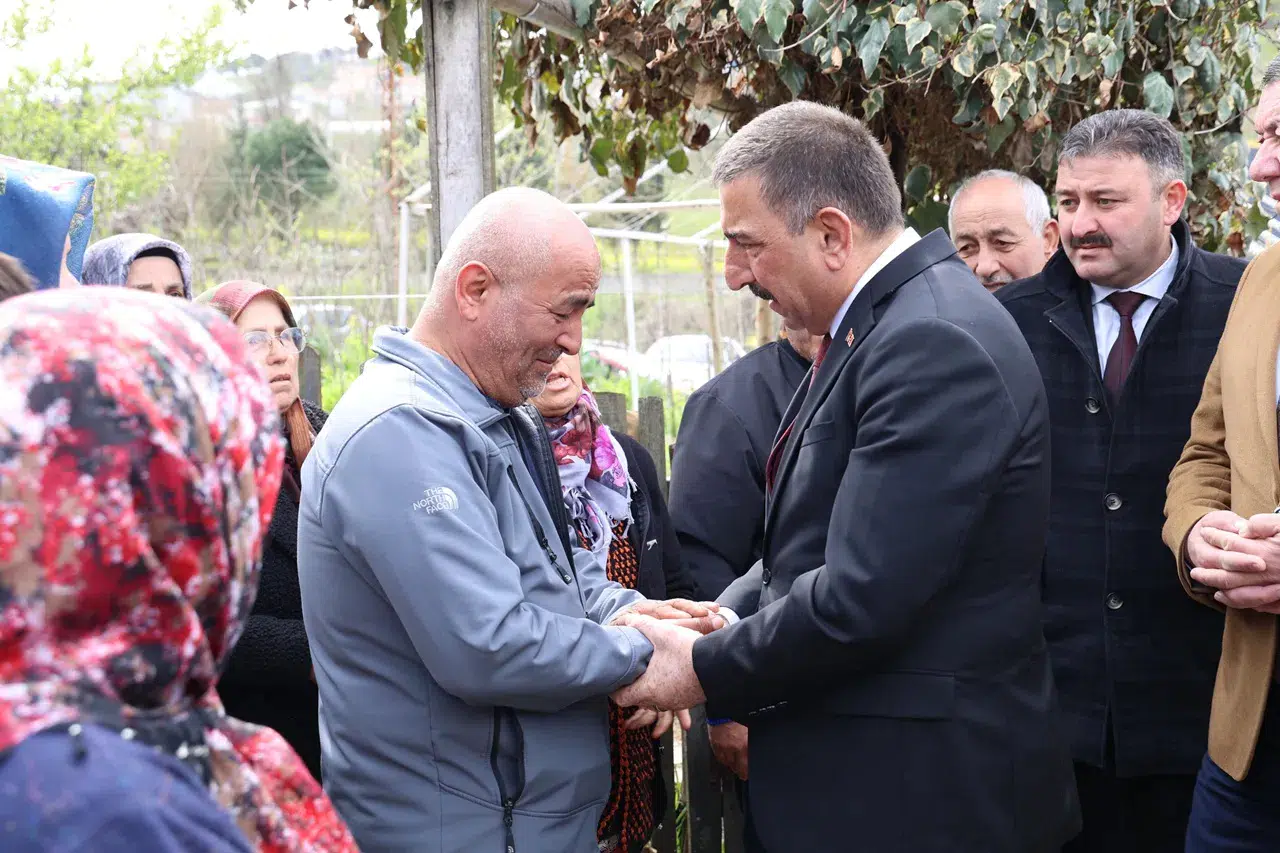 Vali Hacıbektaşoğlu'ndan acılı aileye taziye ziyareti